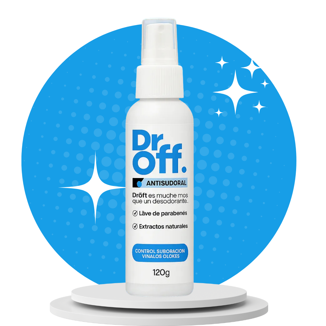 DrOff®️ - Tratamiento contra el sudor