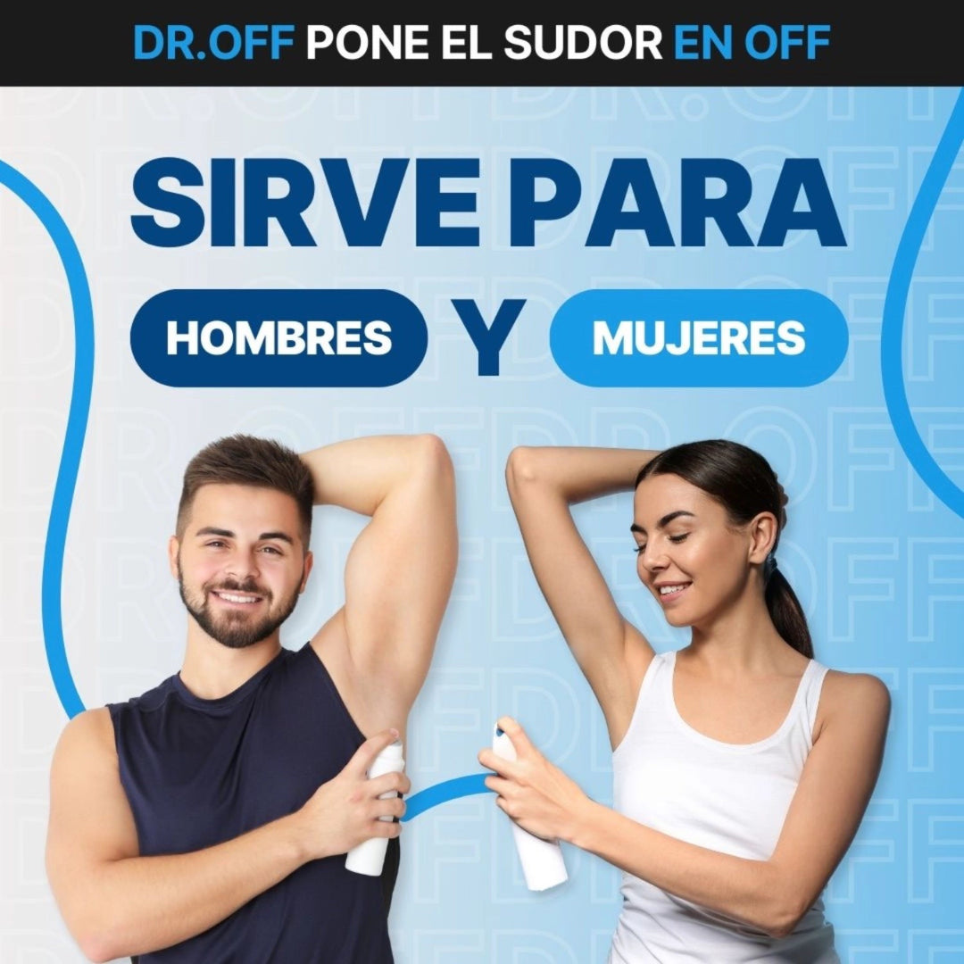 DrOFF🧑🏼⚕️Tratamiento contra sudor y mal olor